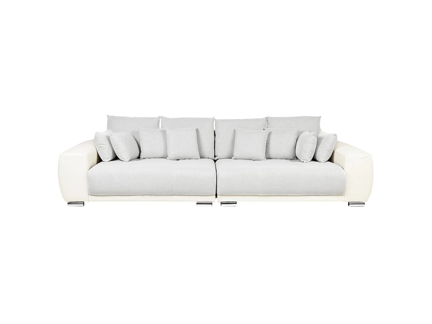 Sofa 4 Seater TORPO Fabric Light Beige