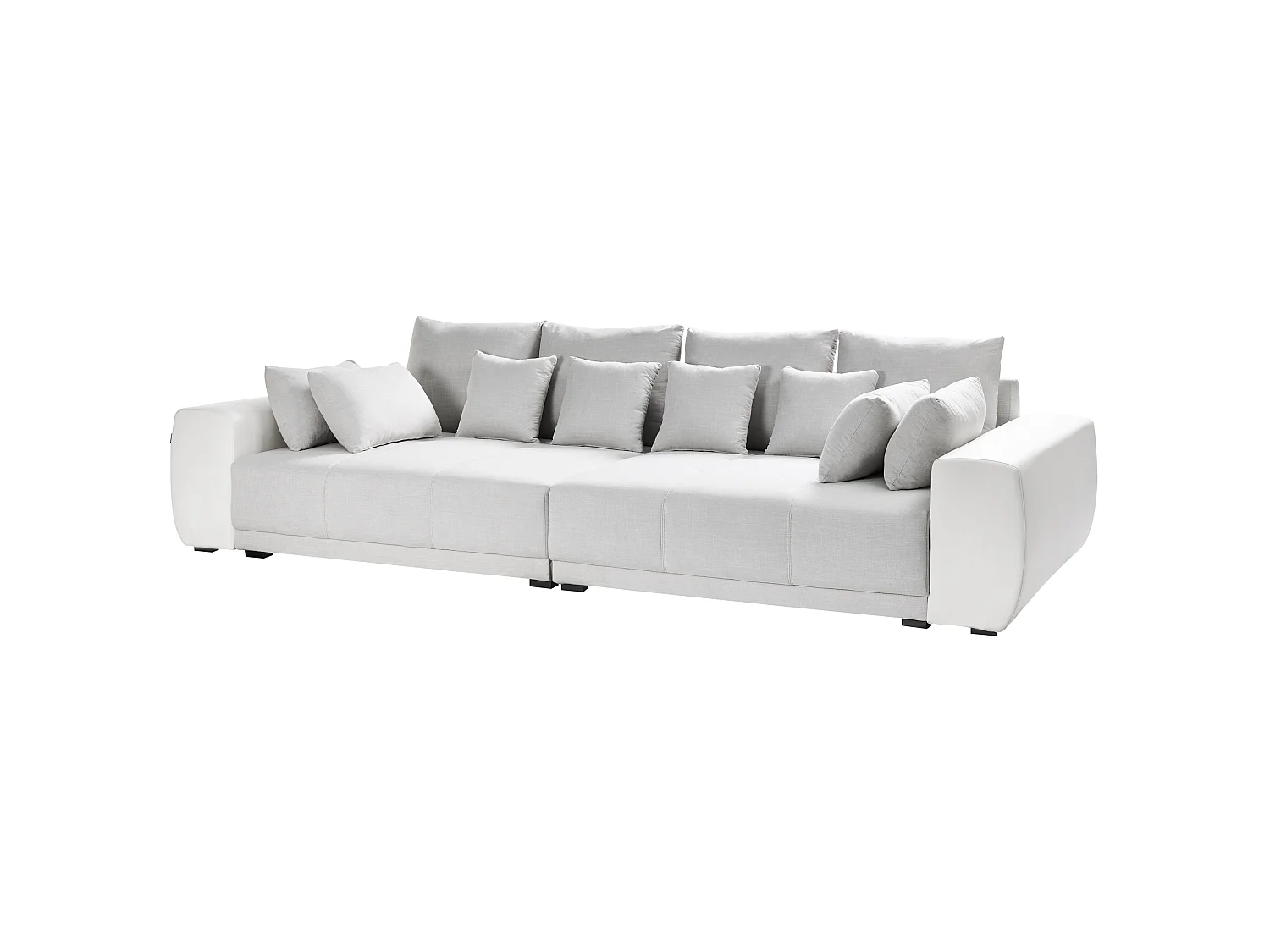 Sofa 4 Seater TORPO Fabric Light Beige