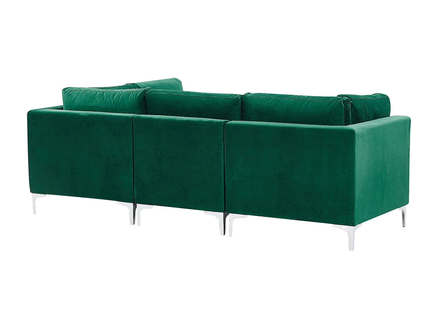 Modulaire bank EVJA Fluweel Groen 3-zitter