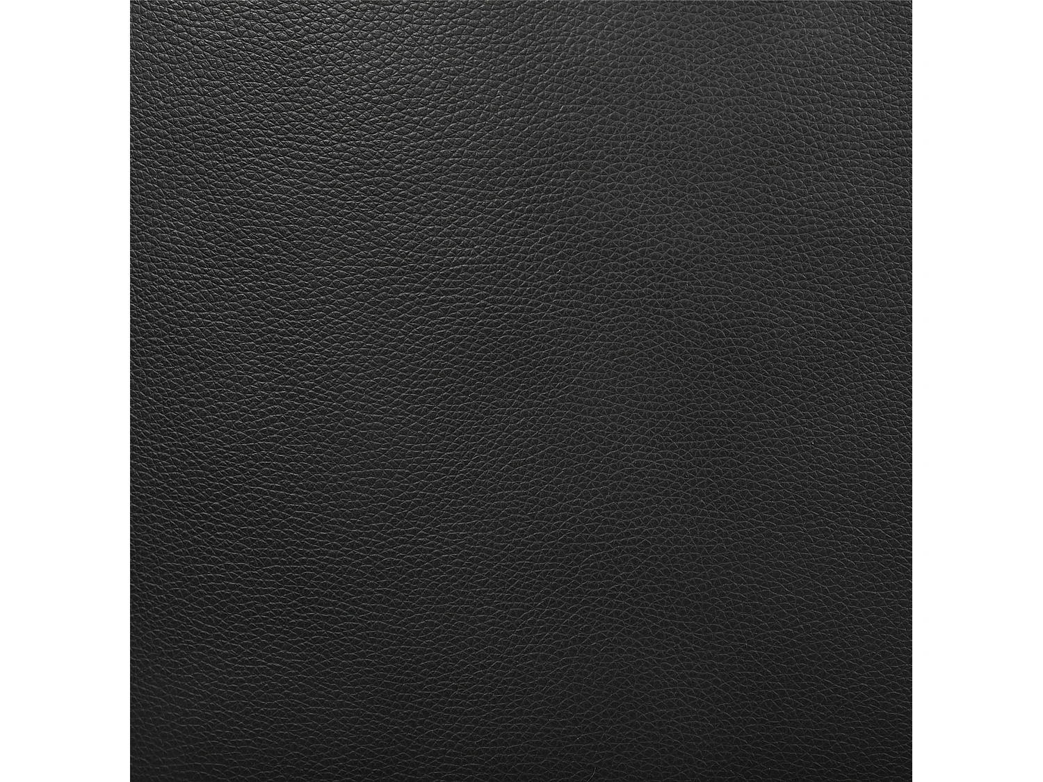 Sofa 2 Seater VOGAR Faux Leather Black