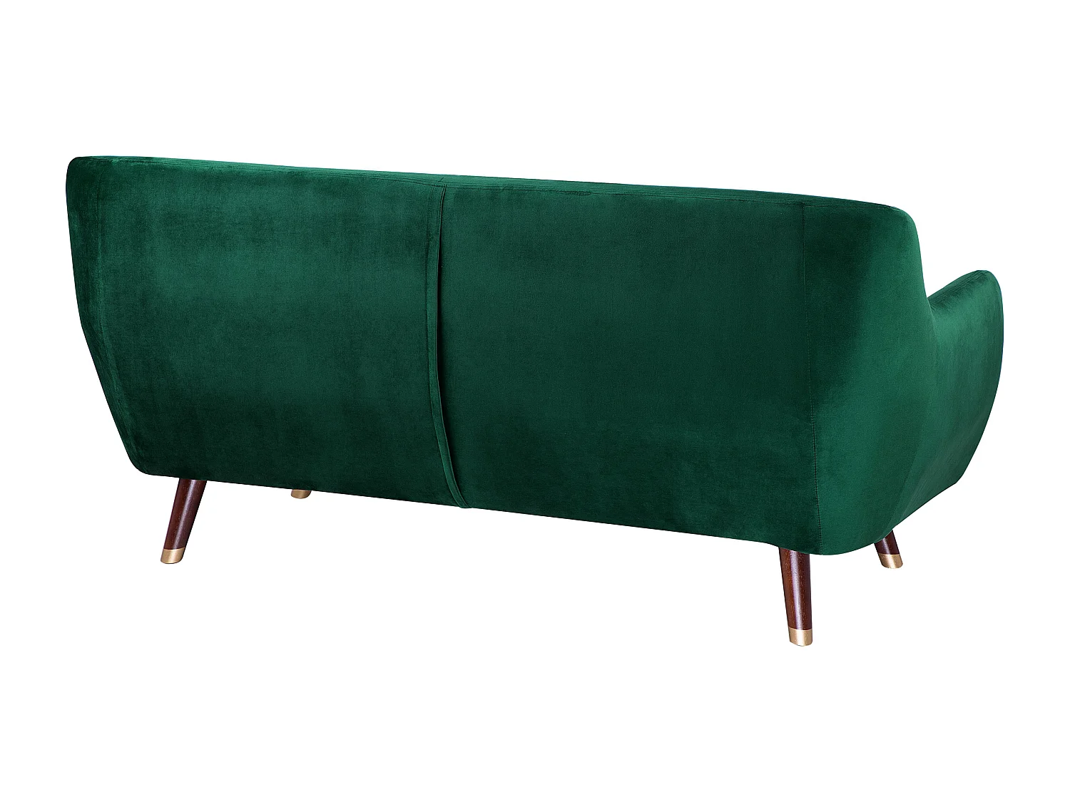 Divano BODO Velluto Verde smeraldo 3 posti