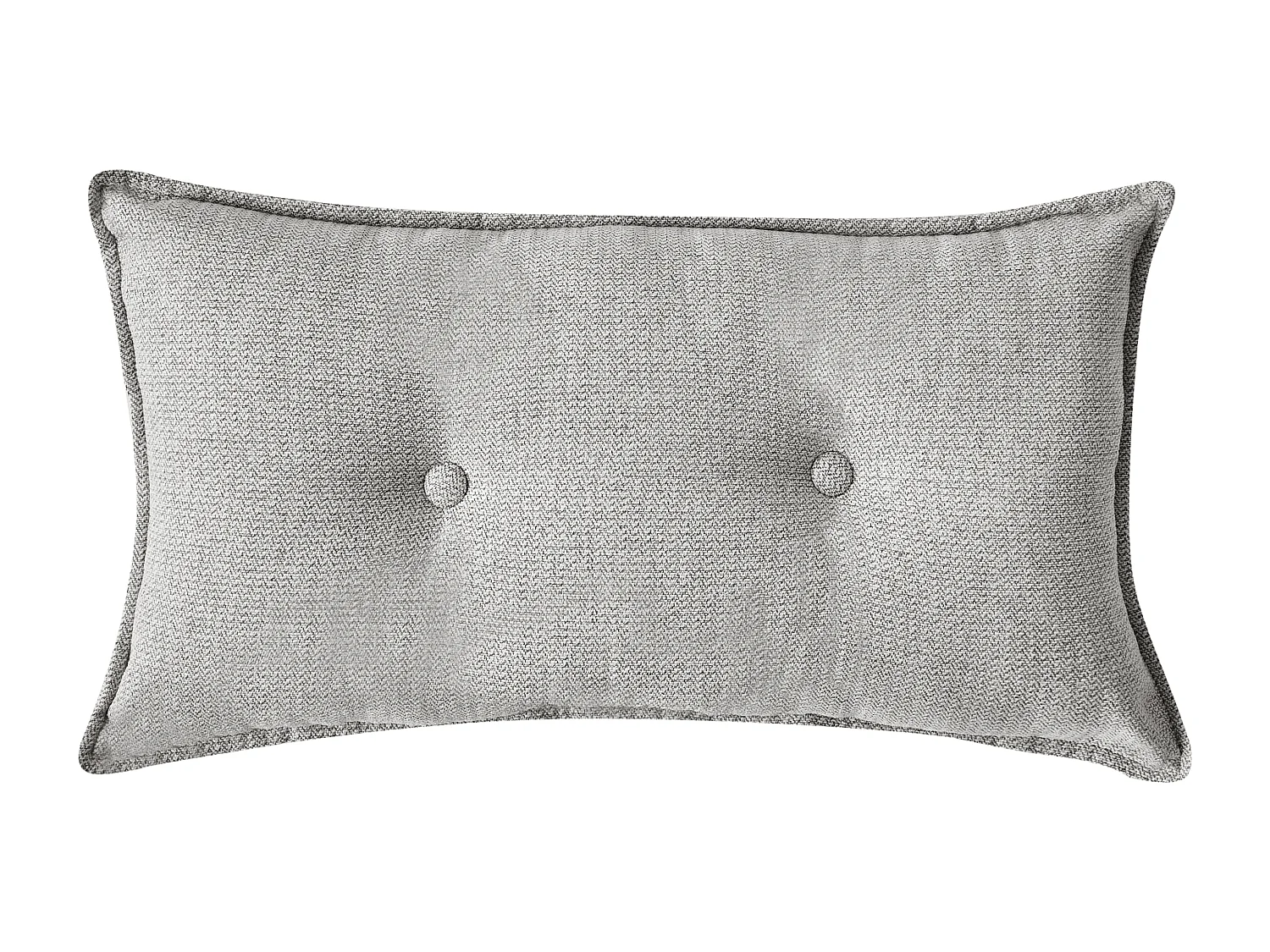 Canapé angle en tissu gris clair 3 places DOLVA
