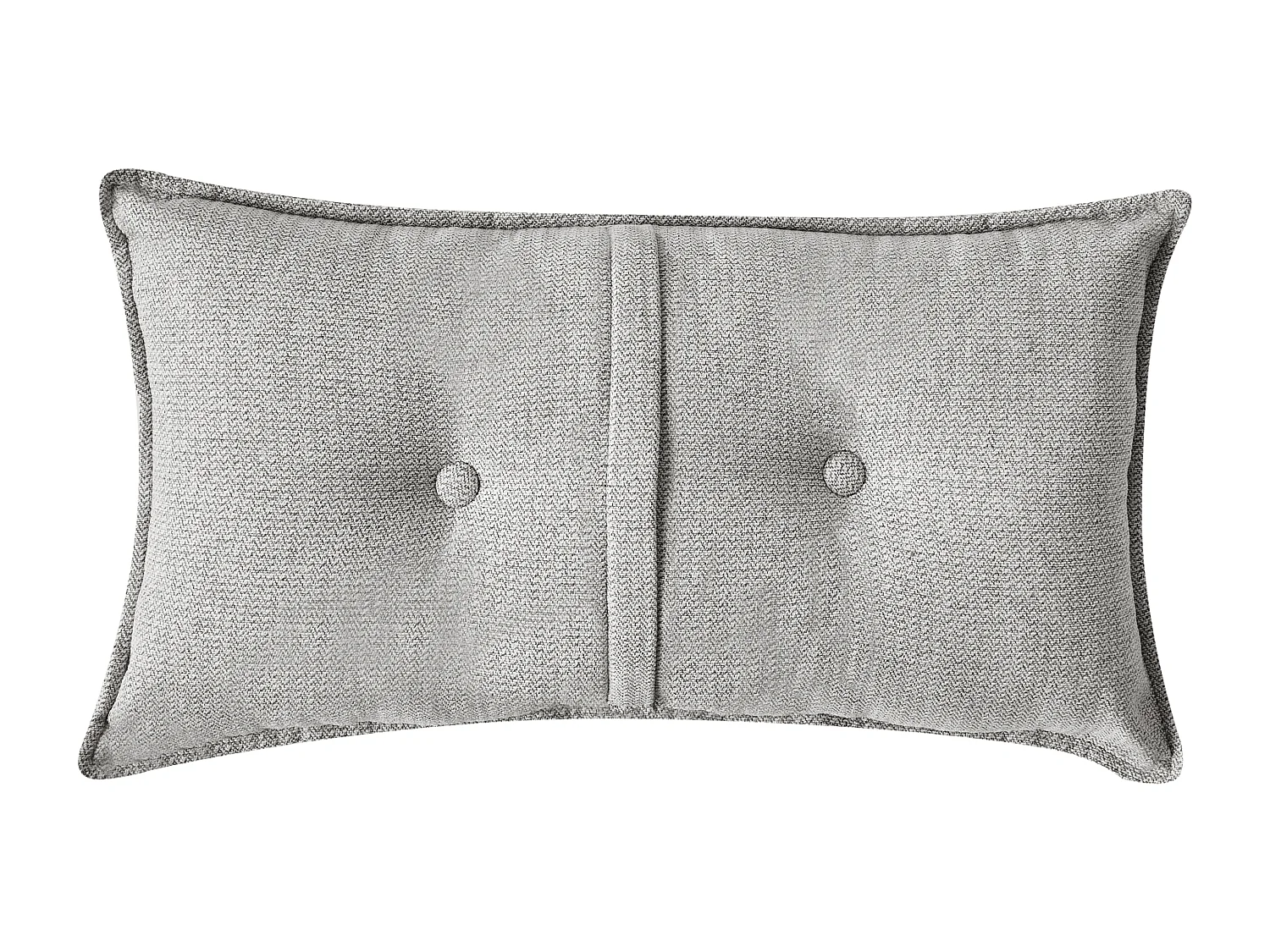 Canapé angle en tissu gris clair 3 places DOLVA