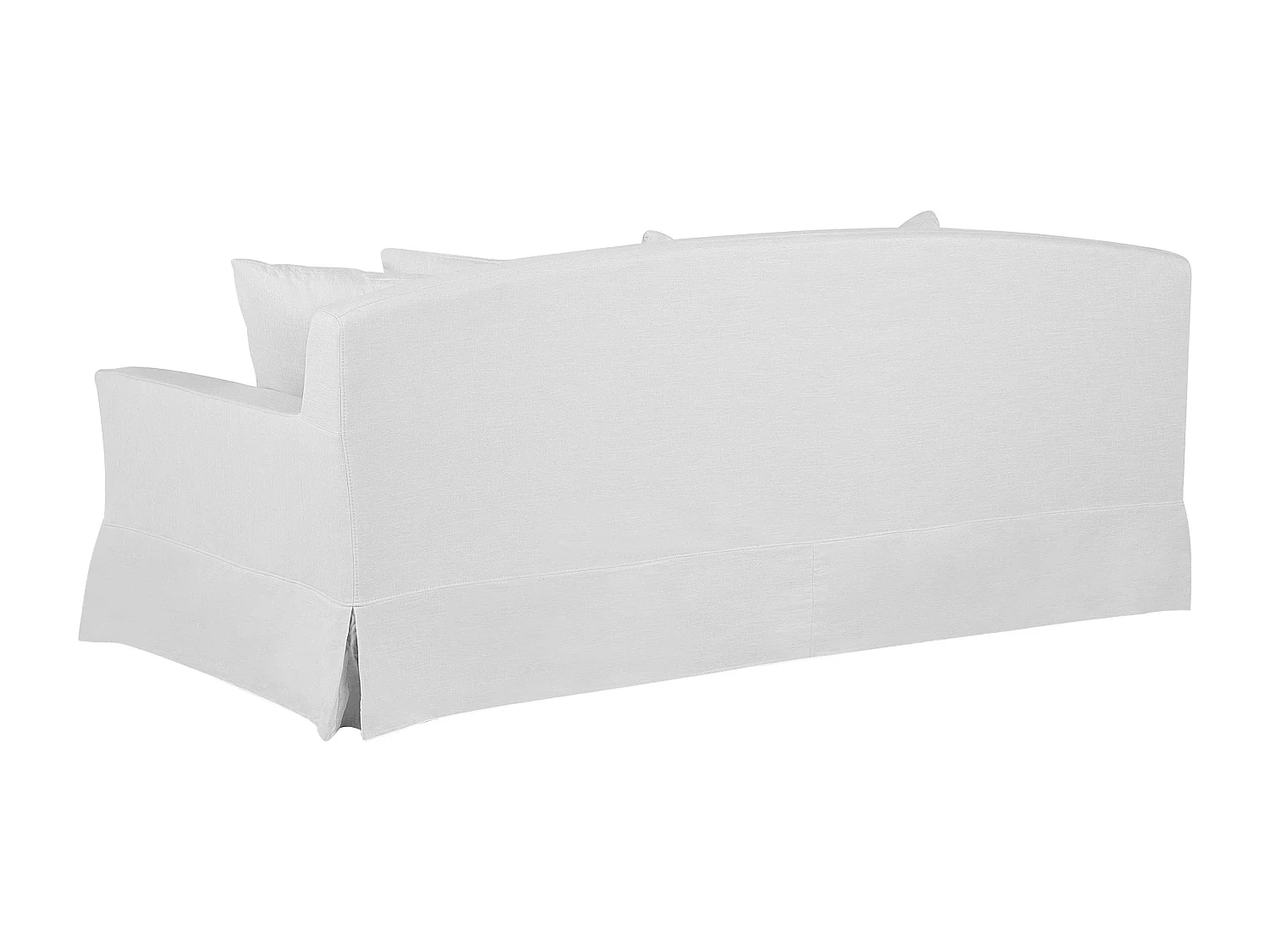 Canapé 3 places GILJA Tissu Gris clair