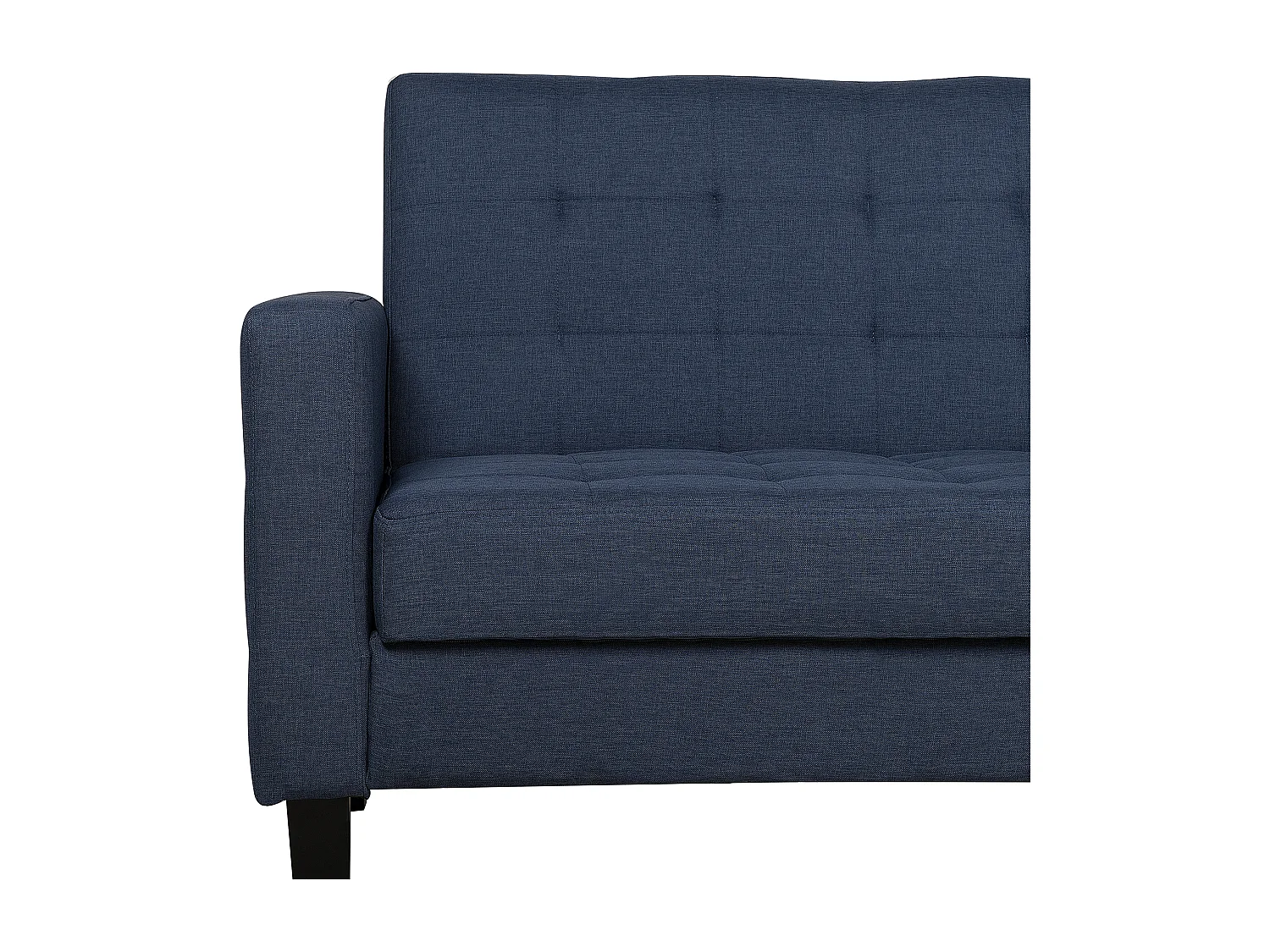 Schlafsofa VEHKOO Stoff Dunkelblau 3-Sitzer