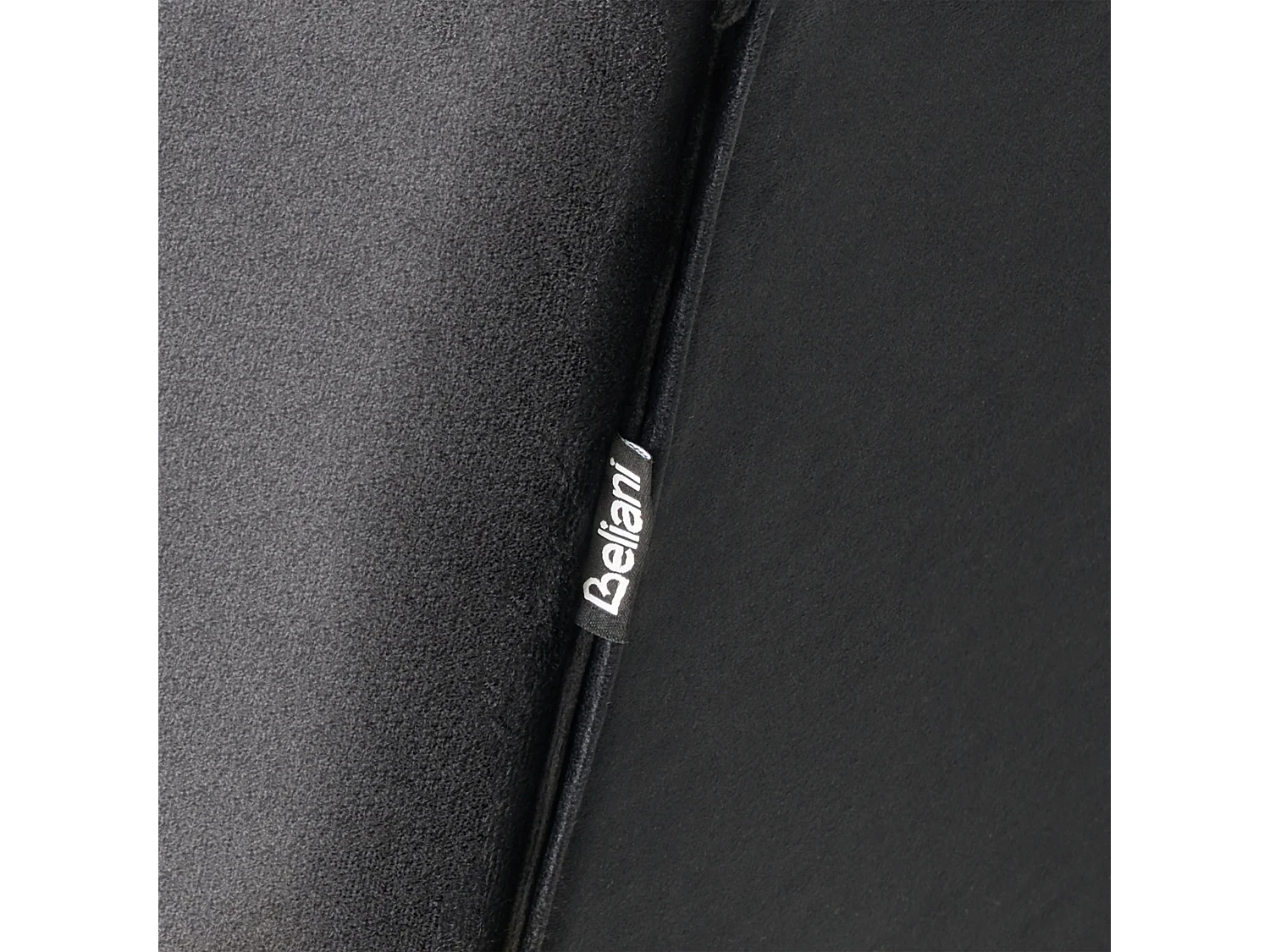 Divano letto MARSTAL Velluto Nero 3 posti