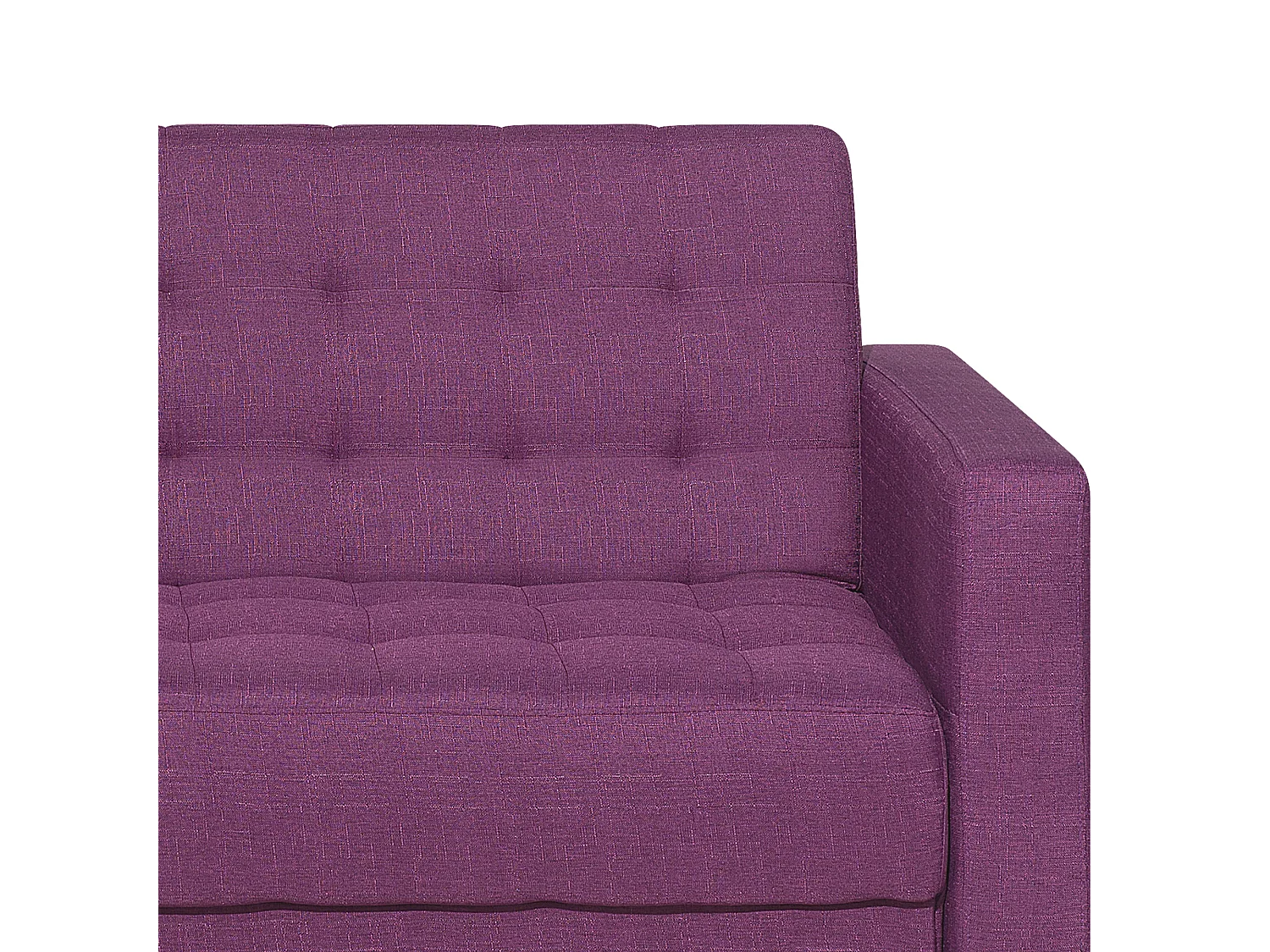 Slaapbank ABERDEEN Stof Paars 3-zitter