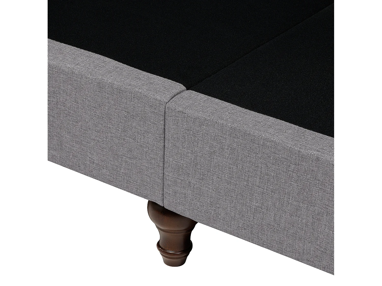 Canapé 3 places OTRA Tissu Gris clair