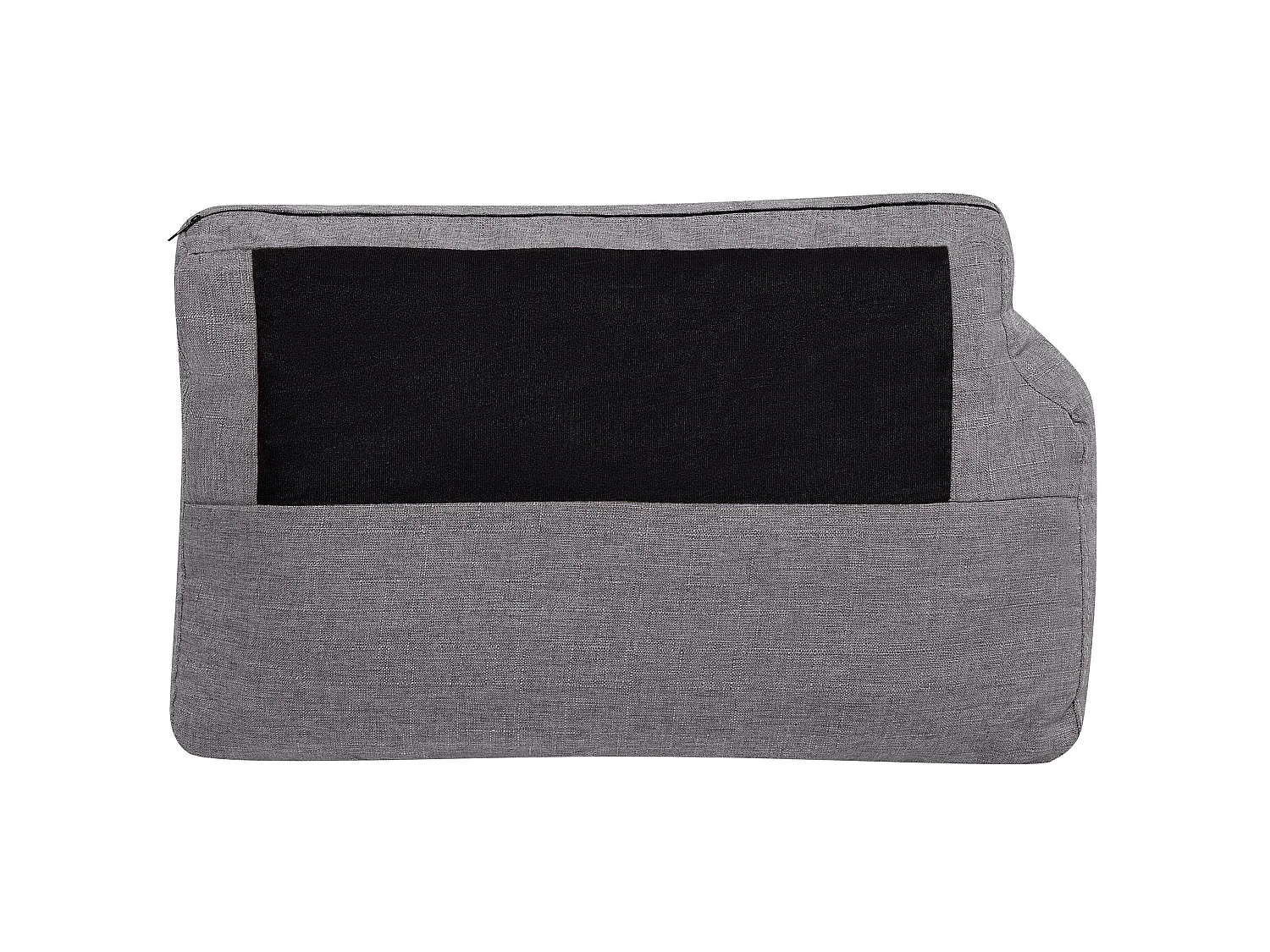 Sofa OTRA Stoff Hellgrau 3-Sitzer