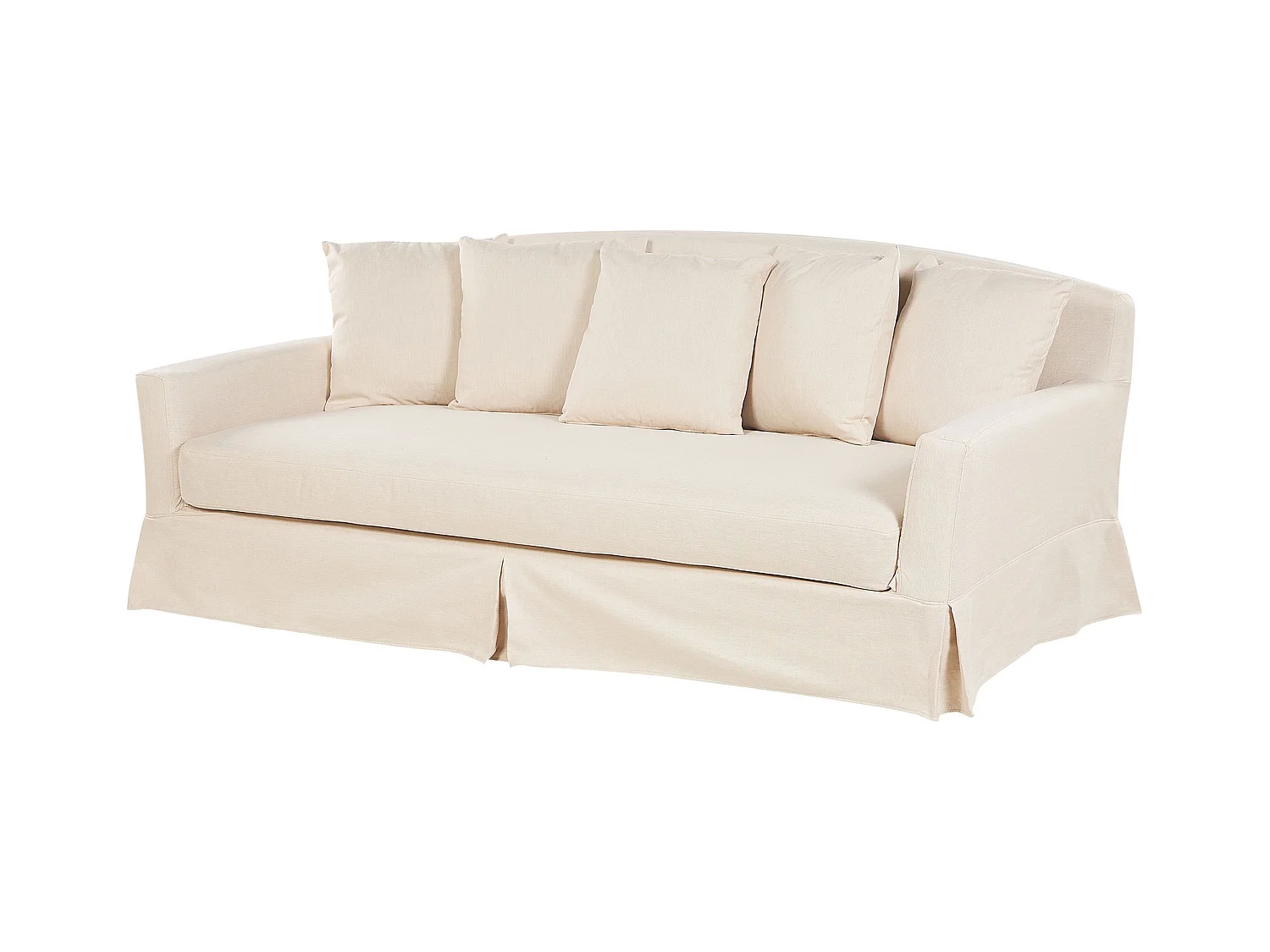 Sofa GILJA Beżowy dla 3 osób