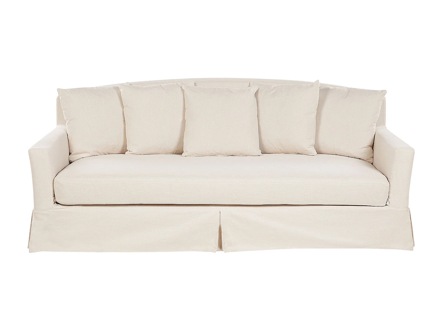 Sofa GILJA Beżowy dla 3 osób