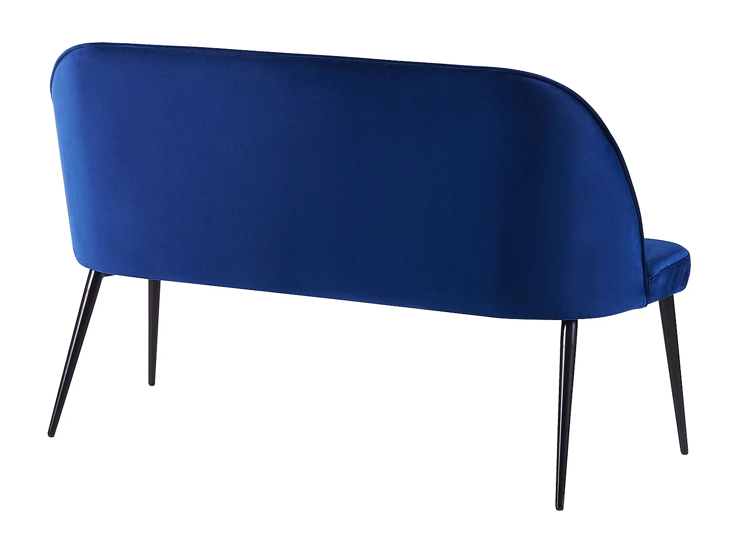 Gestoffeerde bank OSBY Fluweel Marineblauw 2-zitter
