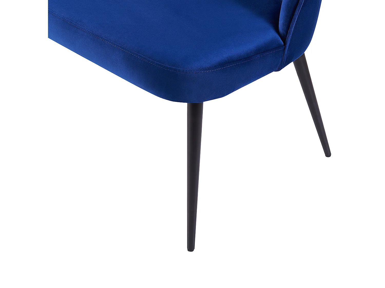 Gestoffeerde bank OSBY Fluweel Marineblauw 2-zitter