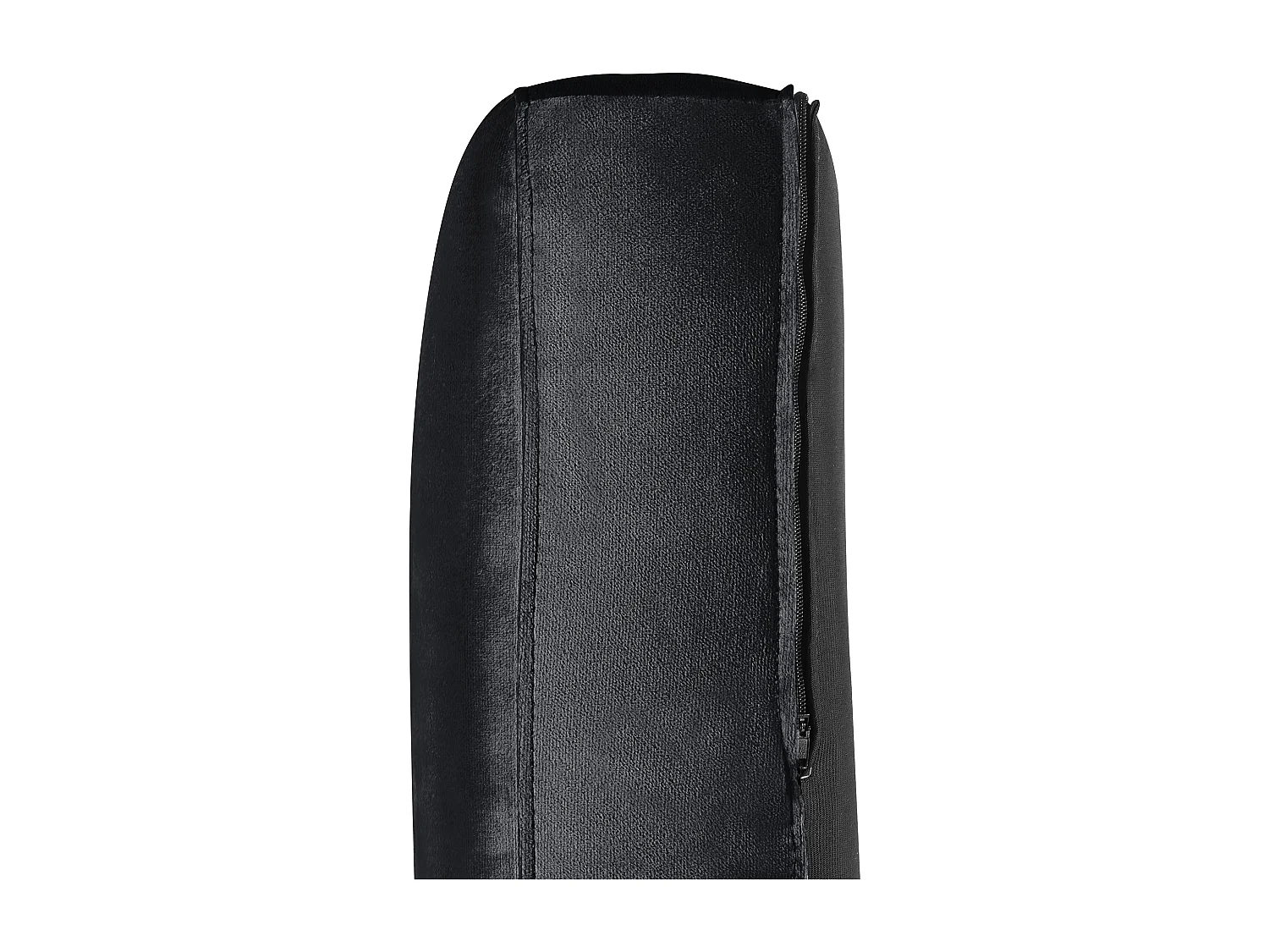 Sofa ARVIKA Welur Czarny dla 3 osób