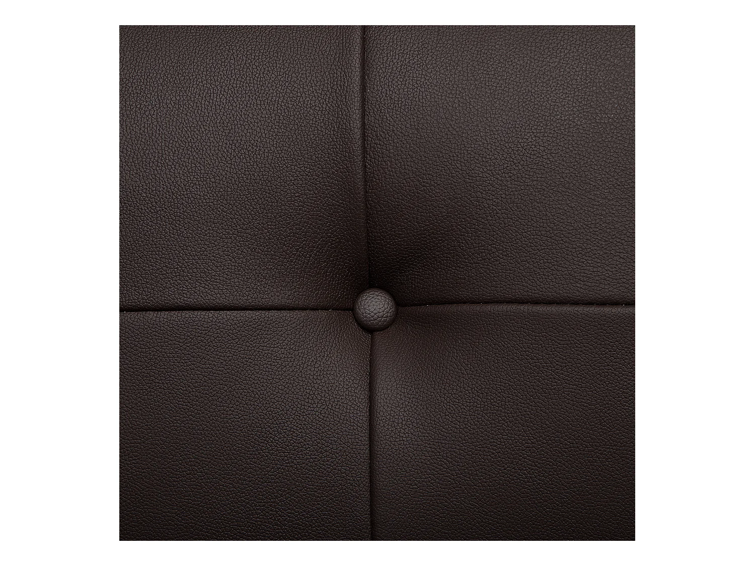 Bank BYSKE Leer Donkerbruin 3-zitter