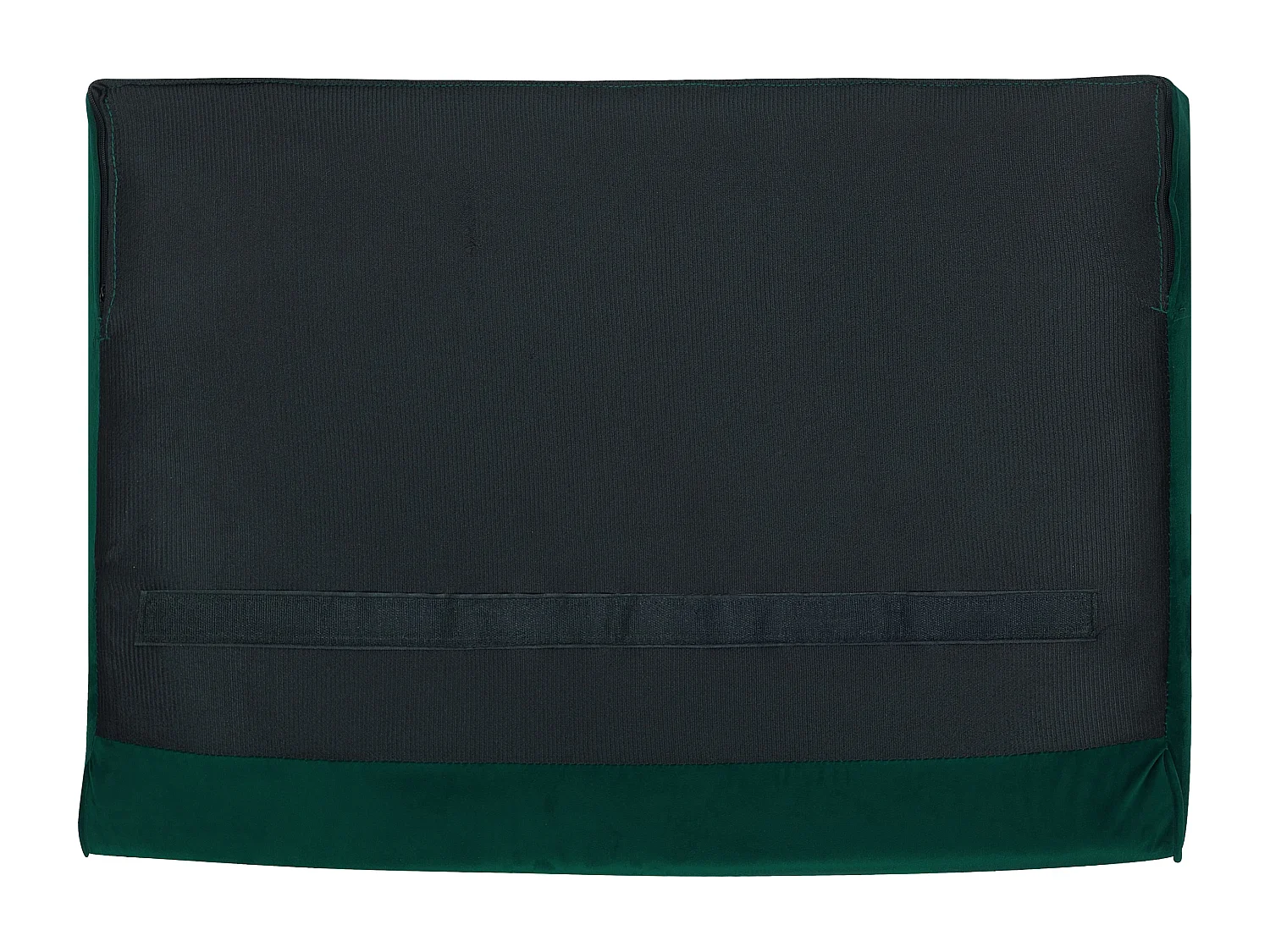 Sofá SOTRA Veludo Verde esmeralda 3 lugares