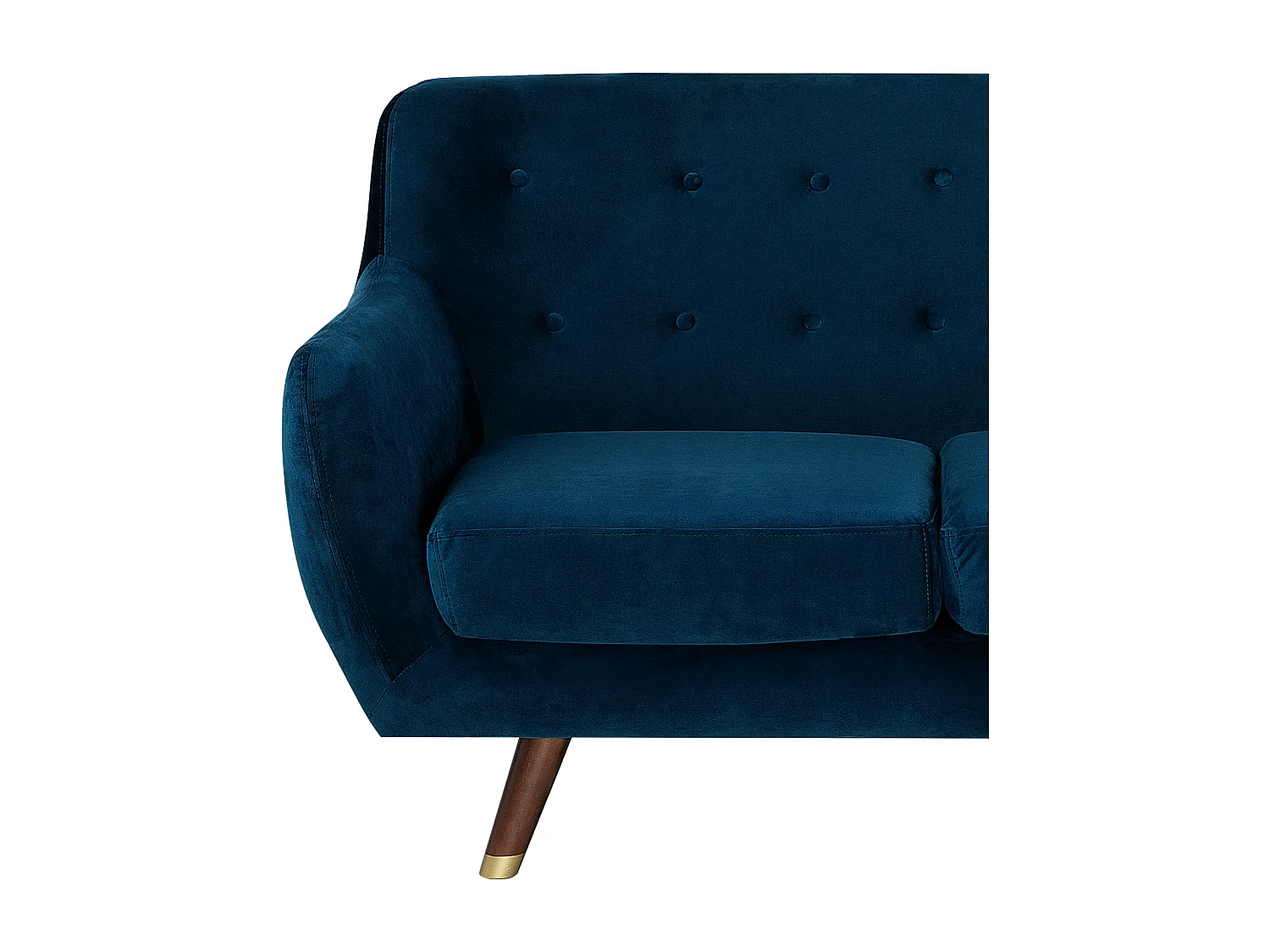 Divano BODO Velluto Blu marino 2 posti