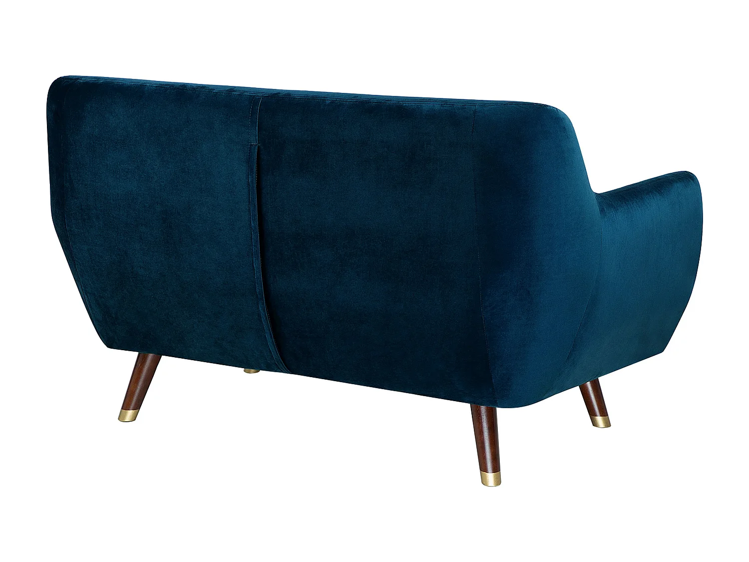 Bank BODO Fluweel Marineblauw 2-zitter