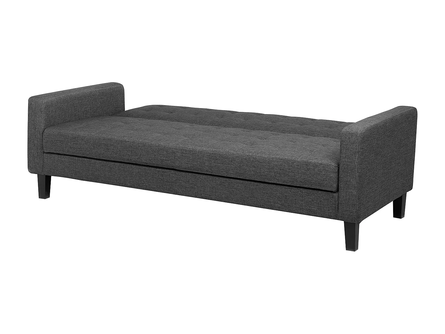 Sofa rozkładana VEHKOO Ciemnoszary dla 3 osób