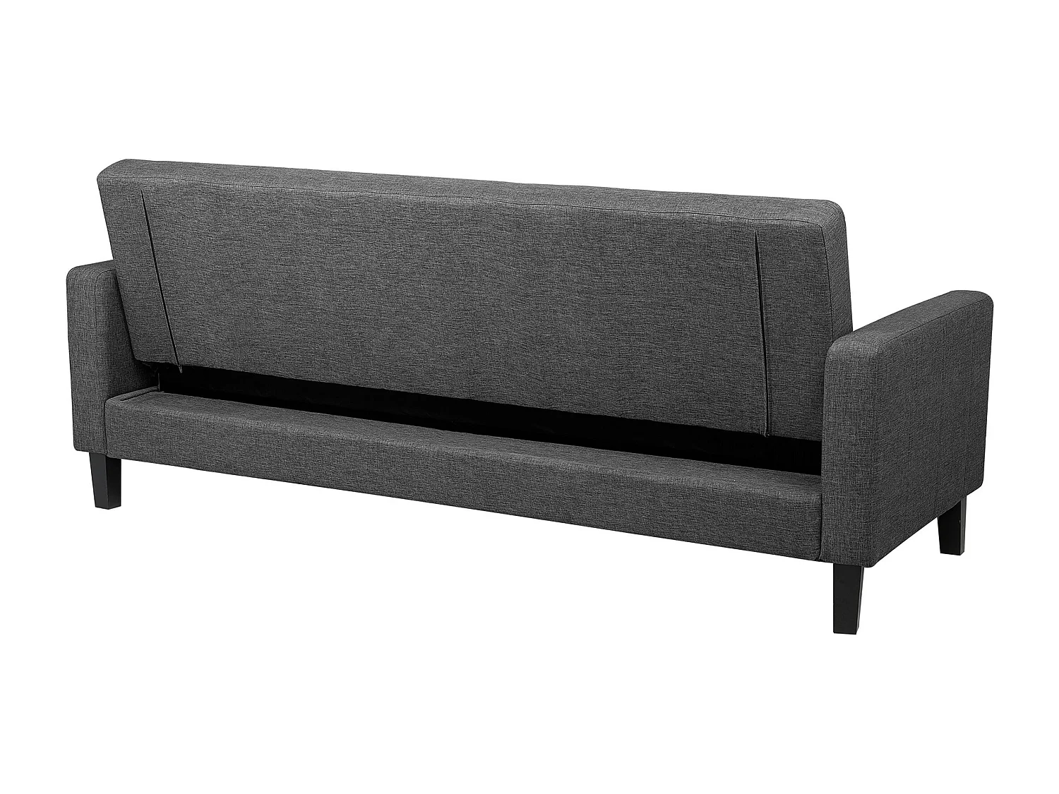 Sofa rozkładana VEHKOO Ciemnoszary dla 3 osób