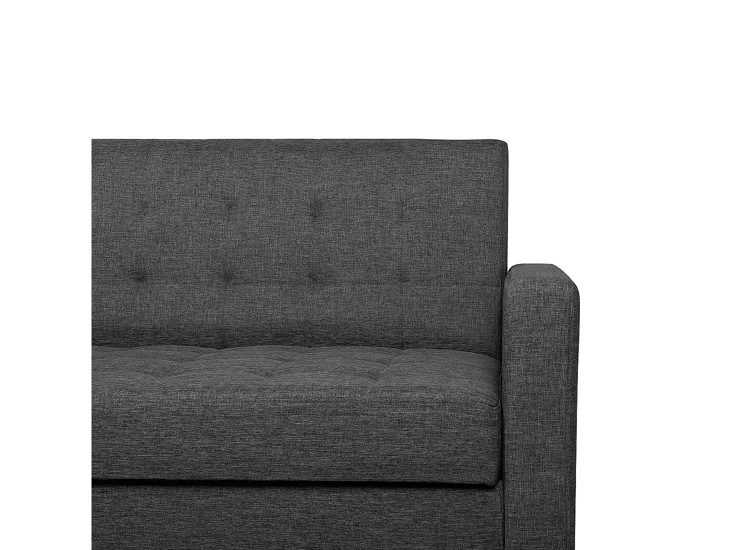 Sofa rozkładana VEHKOO Ciemnoszary dla 3 osób