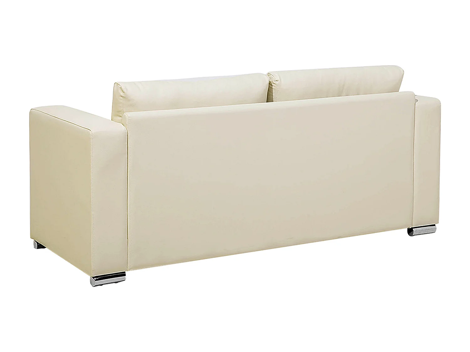 Canapé 3 places HELSINKI Cuir Beige clair