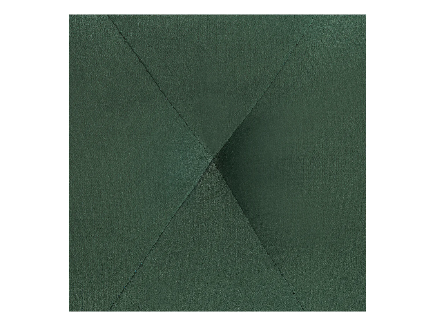 Divano SLETTA Velluto Verde scuro 3 posti