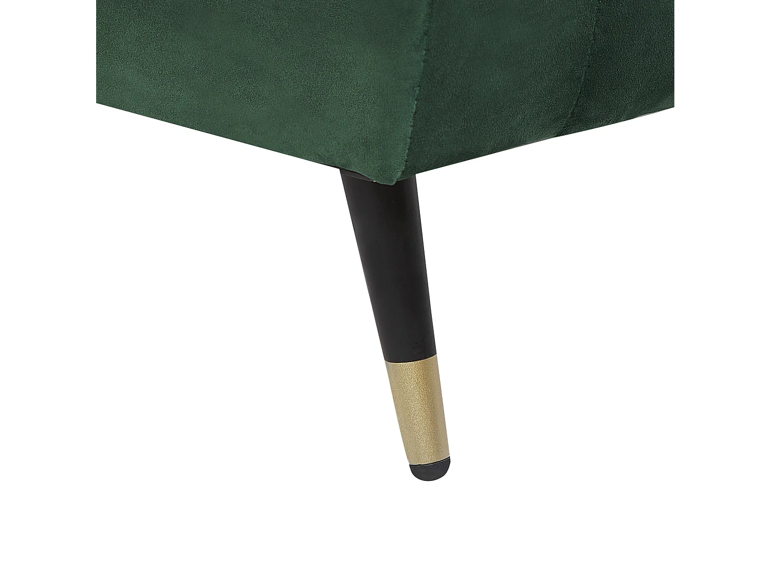 Bank SLETTA Fluweel Donkergroen 3-zitter