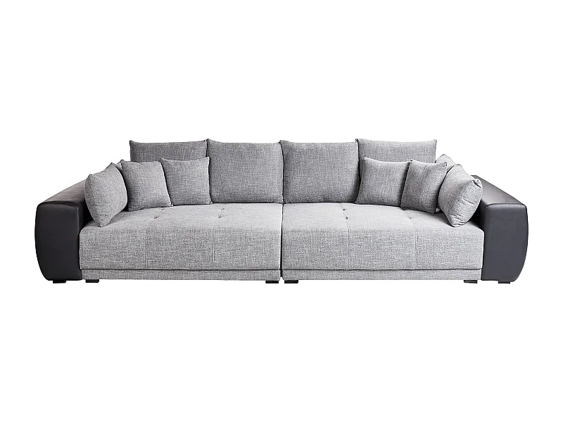 Canapé 4 places TORPO Tissu Gris