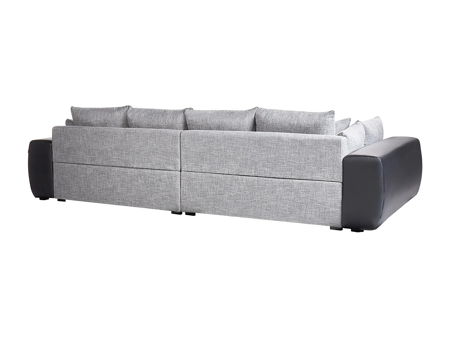 Canapé 4 places TORPO Tissu Gris