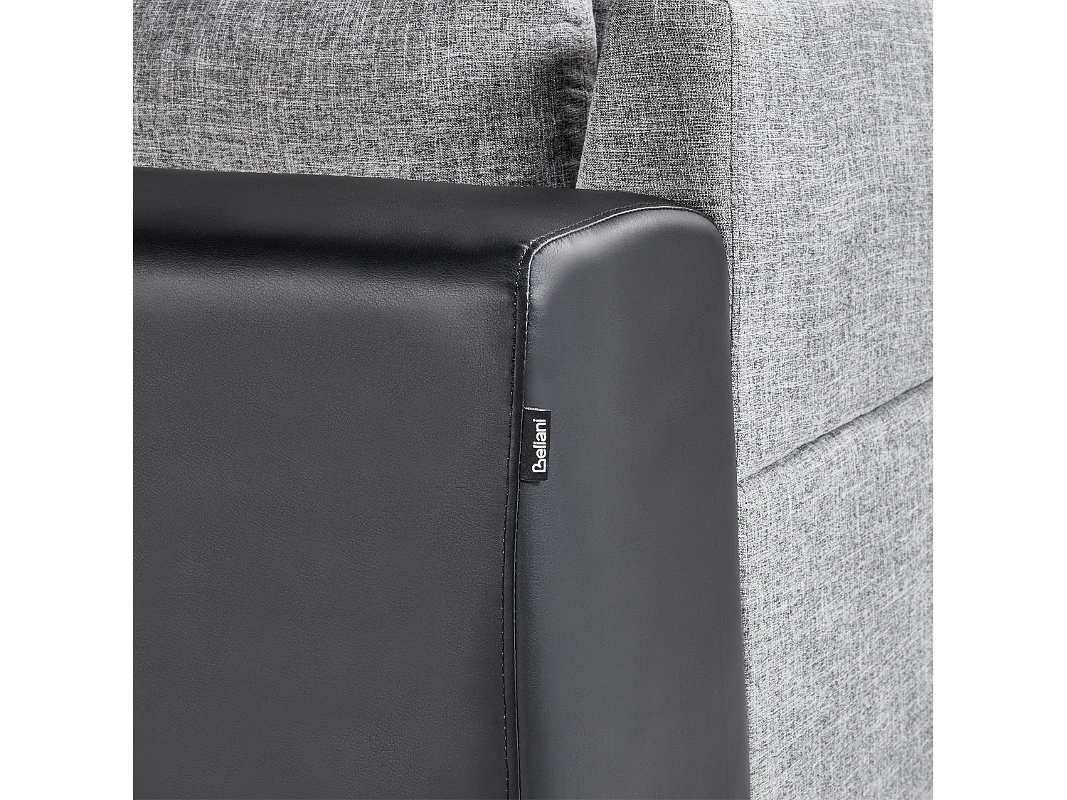 Canapé 4 places TORPO Tissu Gris