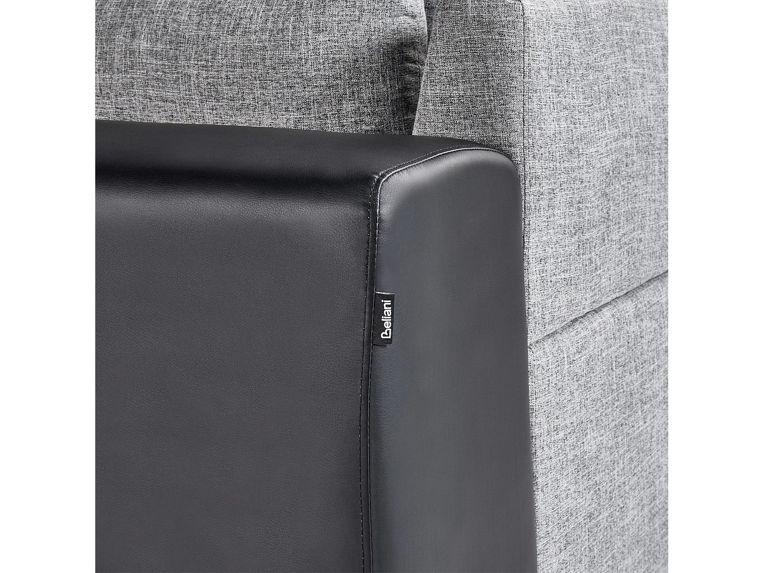 Bank TORPO Stof Grijs 4-zitter