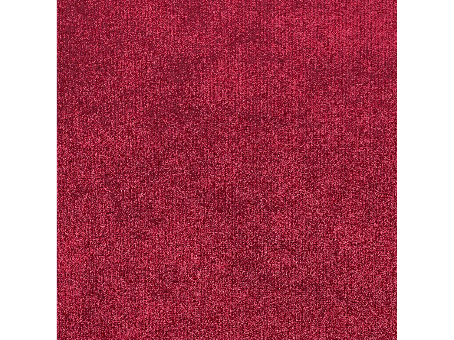 Divano BORNHOLM Velluto Rosso scuro 3 posti