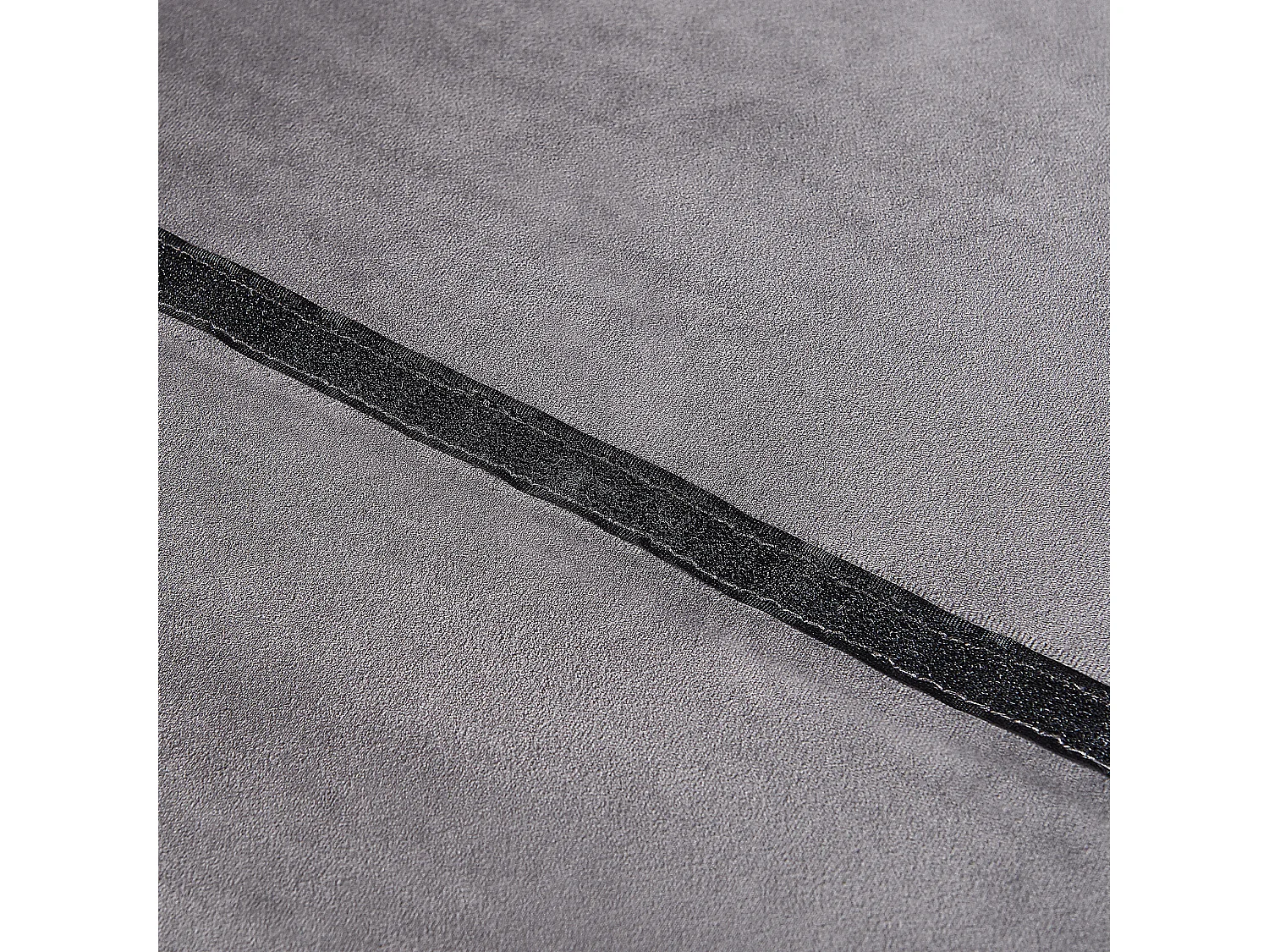 Gestoffeerde bank TABY Fluweel Lichtgrijs 2-zitter