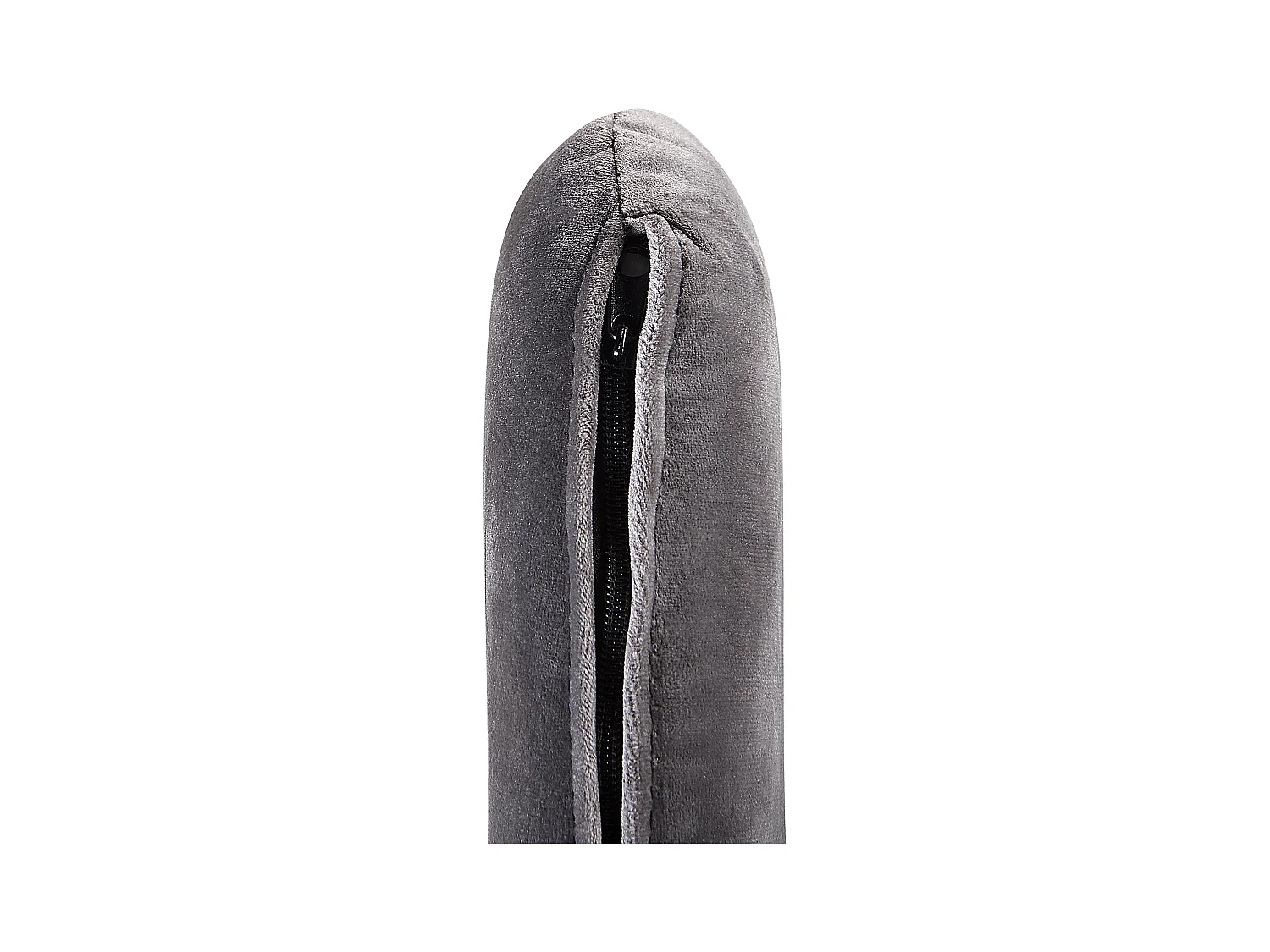 Banc rembourré 2 places TABY Velours Gris clair