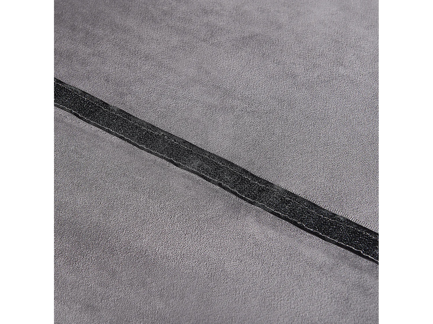 Gestoffeerde bank TABY Fluweel Lichtgrijs 2-zitter