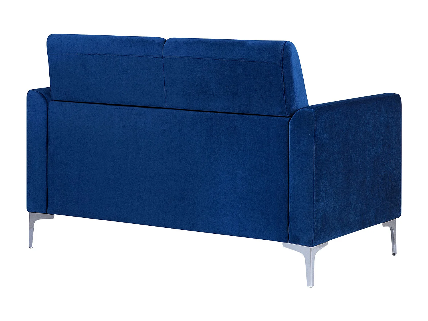 Bank FENES Fluweel Marineblauw 2-zitter