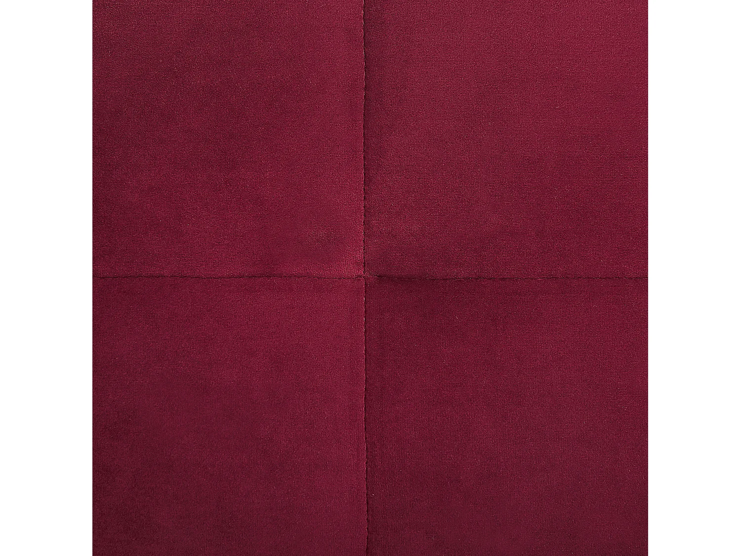 Canapé 3 places FREDERICA Velours Rouge foncé