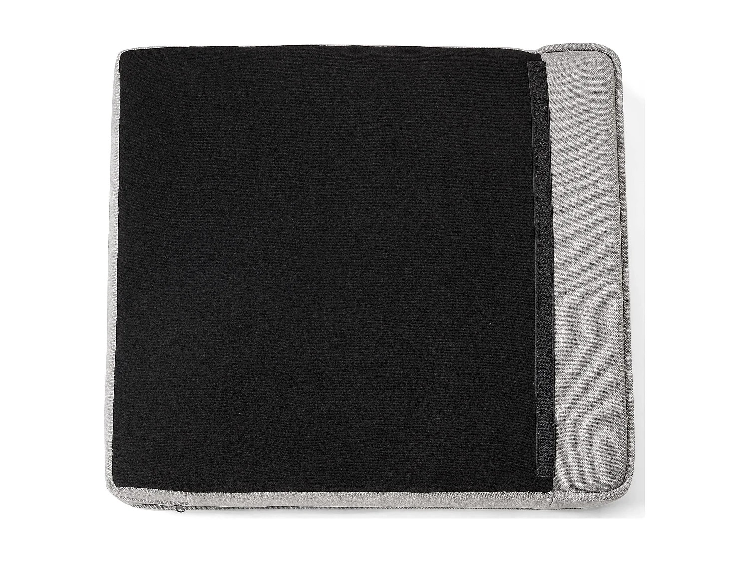 Canapé 3 places CHESTERFIELD Tissu Gris clair