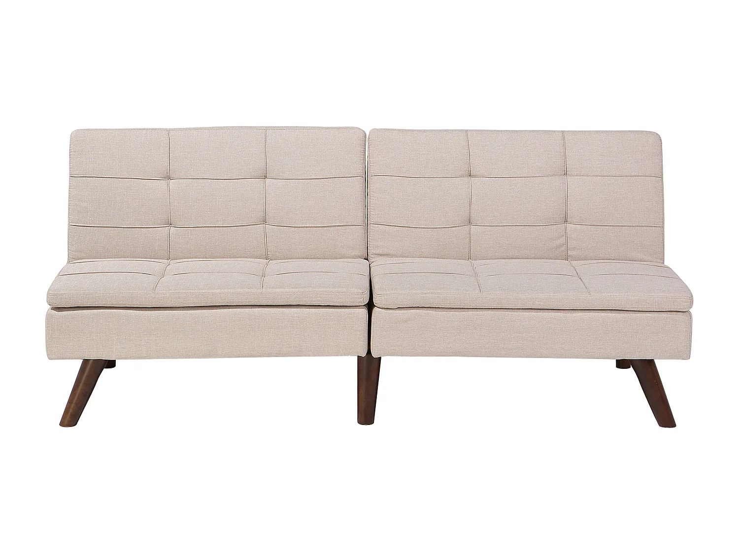 Slaapbank stof beige RONNE