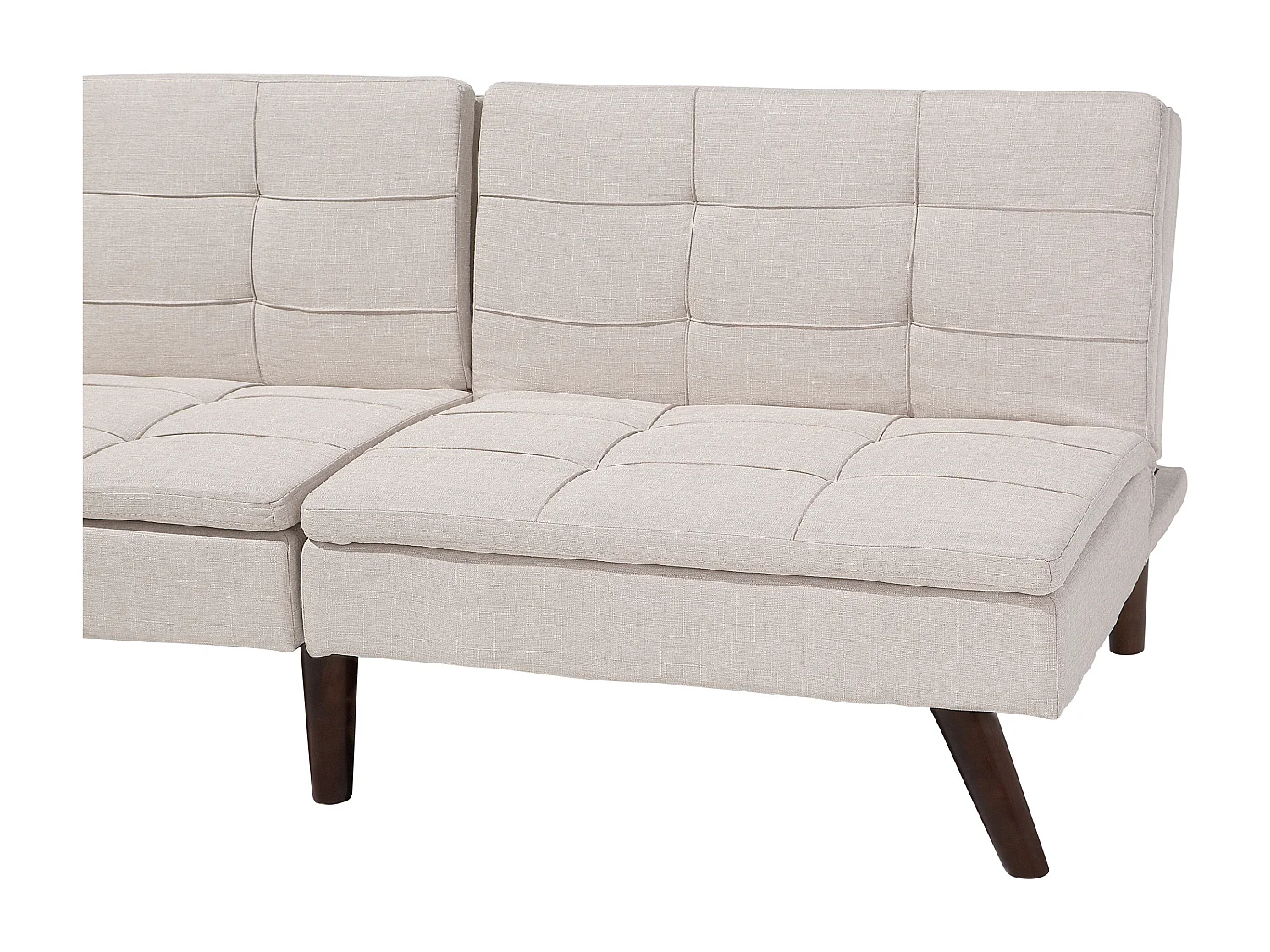 Slaapbank stof beige RONNE