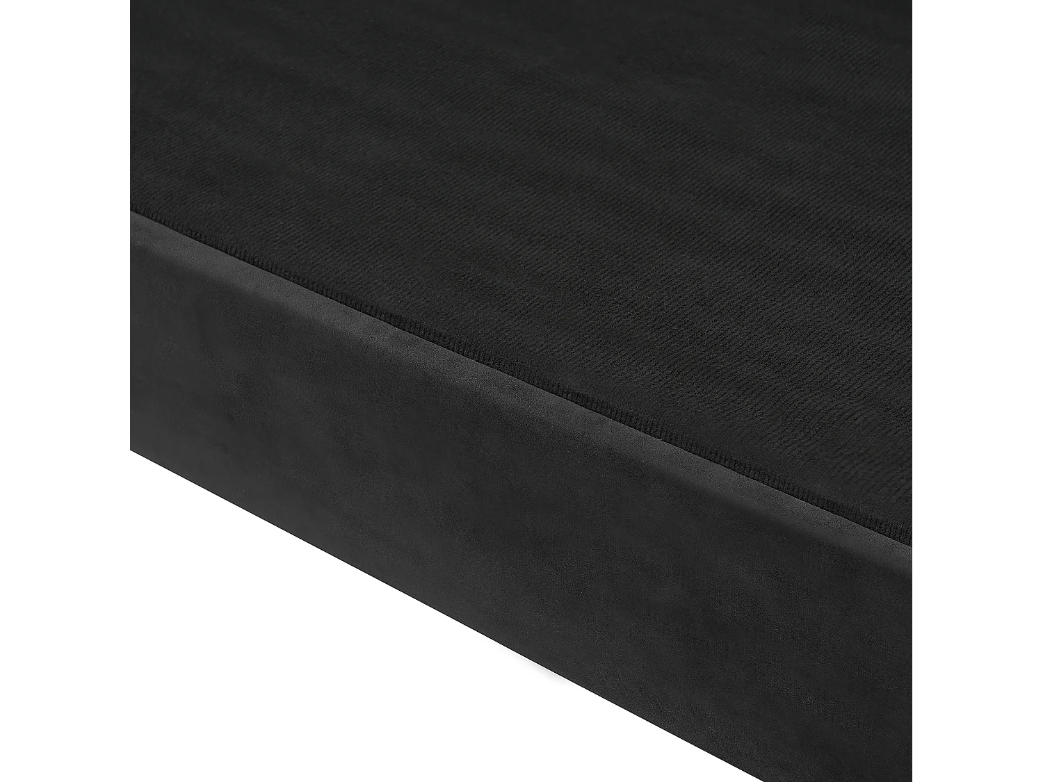 Canapé 2 places SKIEN Velours Noir