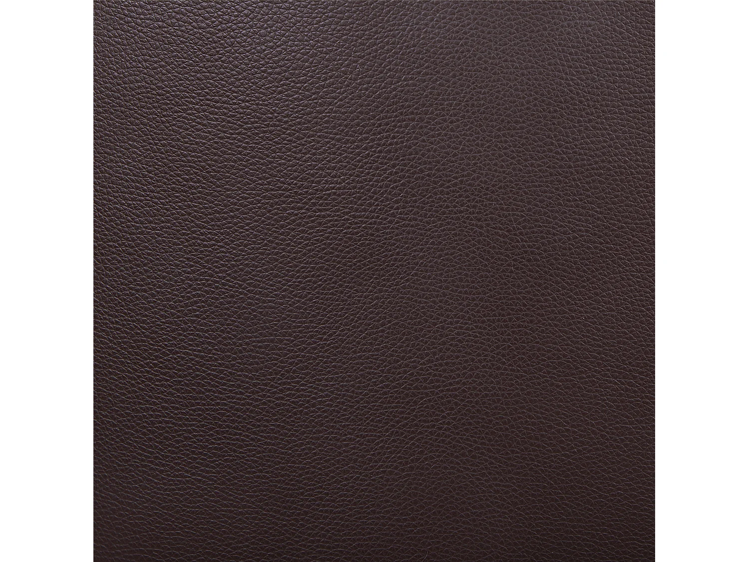 Sofa VOGAR Ekoskóra Ciemnobrązowy dla 3 osób