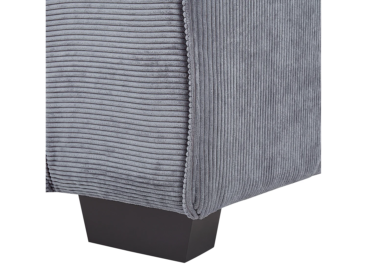 Bank VISKAN Corduroy Donkergrijs 3-zitter