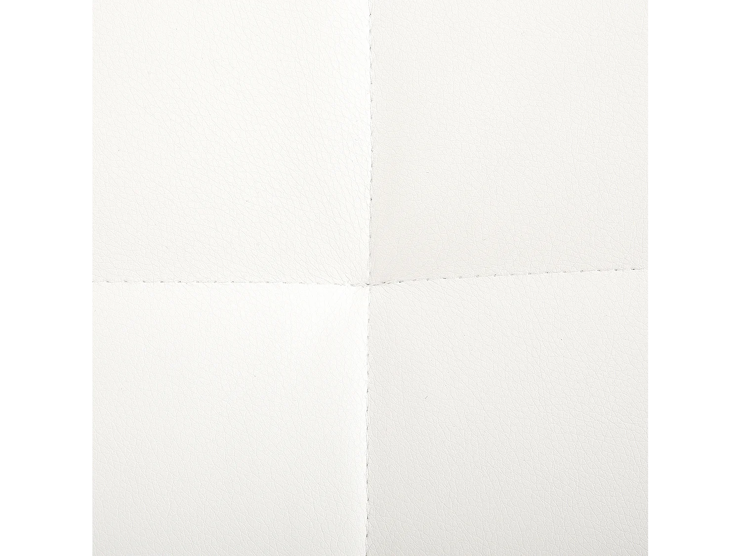 Canapé Angle à gauche Modulable Convertible Cuir PU Blanc Moderne Classique Aberdeen