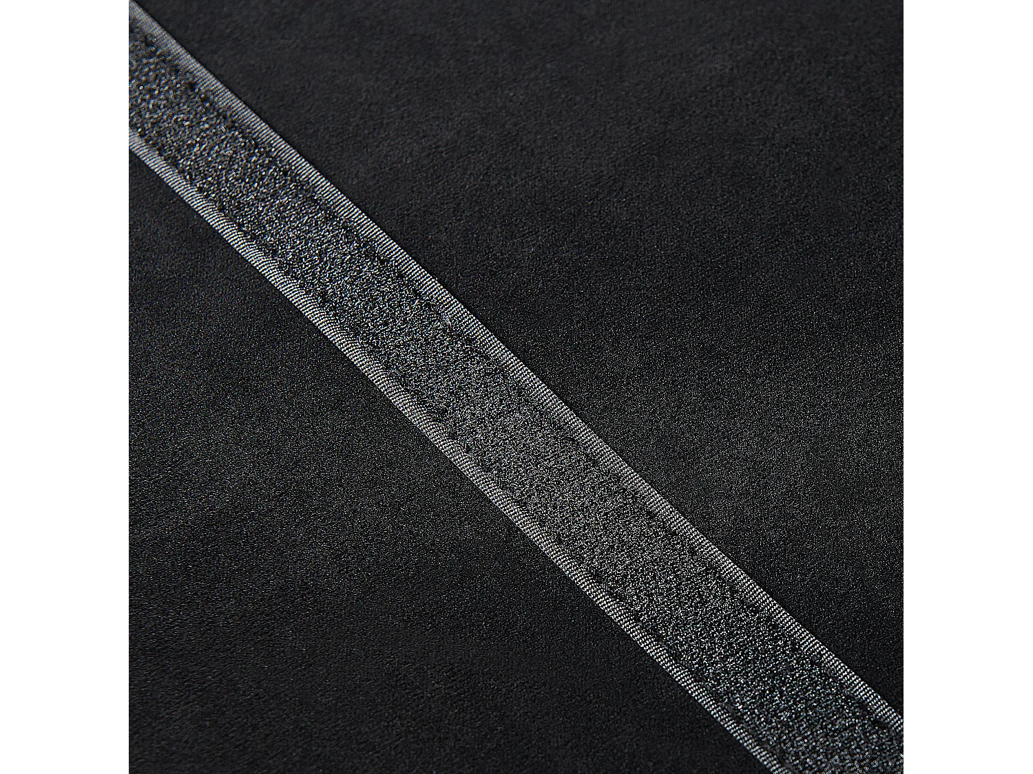 Banc rembourré 2 places TABY Velours Noir