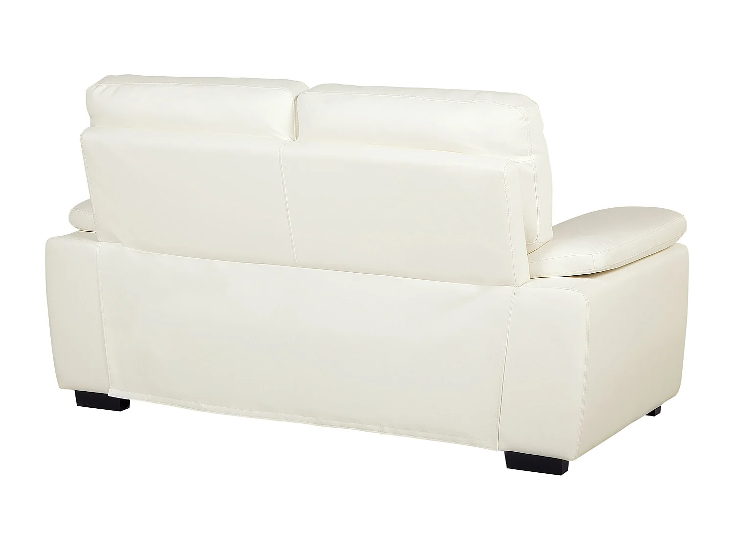 Sofa VOGAR Ekoskóra Jasnobeżowy dla 2 osób