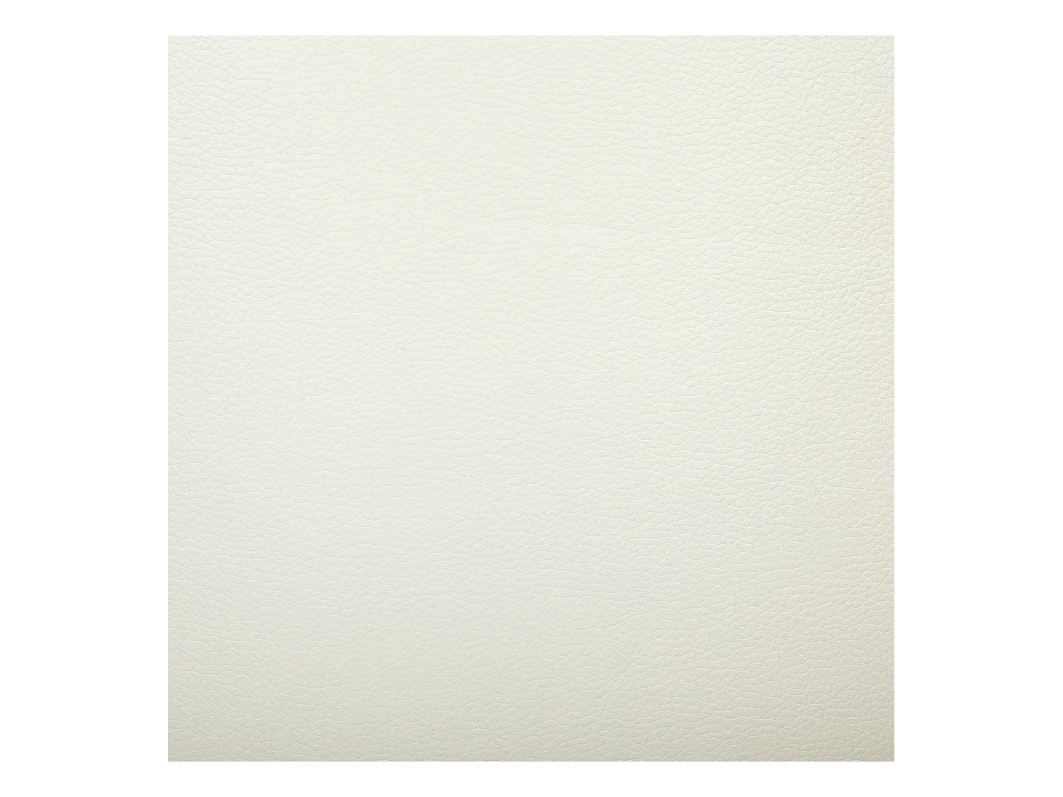 Canapé 2 places VOGAR Cuir PU Blanc cassé