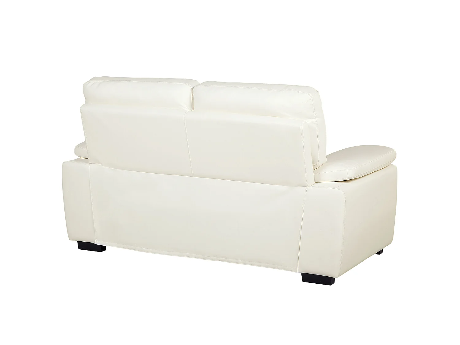 Bank VOGAR Kunstleer Lichtbeige 2-zitter