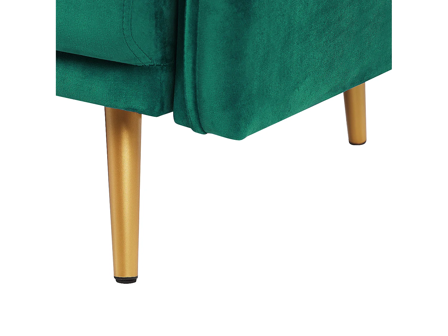 Canapé 2 places MAURA Velours Vert émeraude